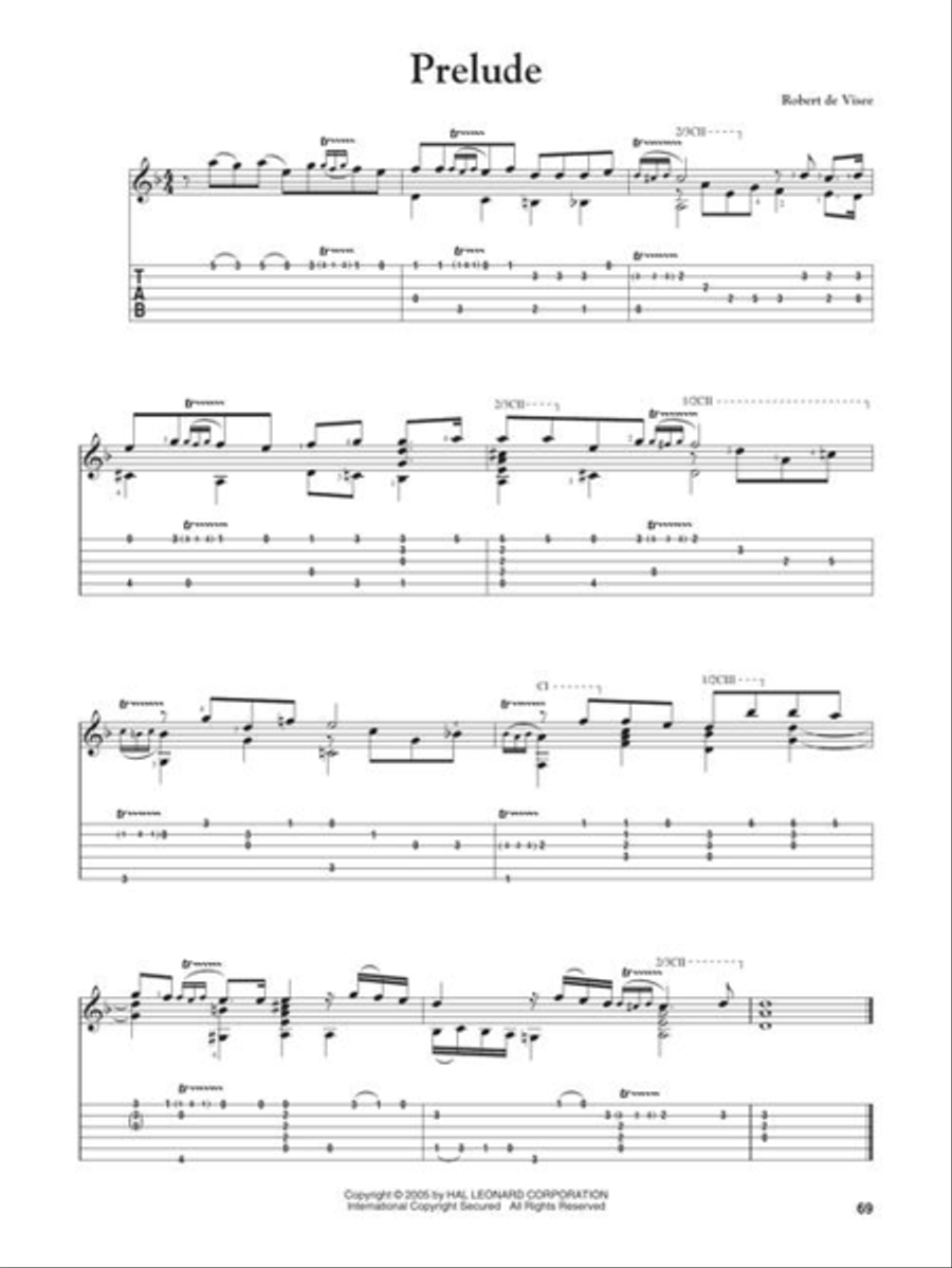 A Treasury of Classical Guitar Repertoire Acoustic Guitar scores gallery preview page 7