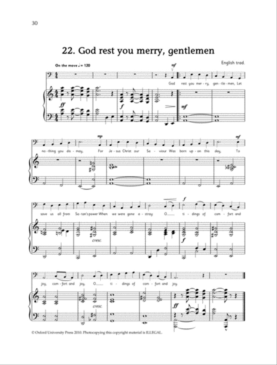 Cello Time Christmas: Piano Book Piano Accompaniment scores gallery preview page 4