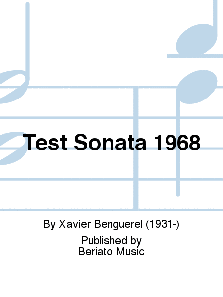 Test Sonata 1968