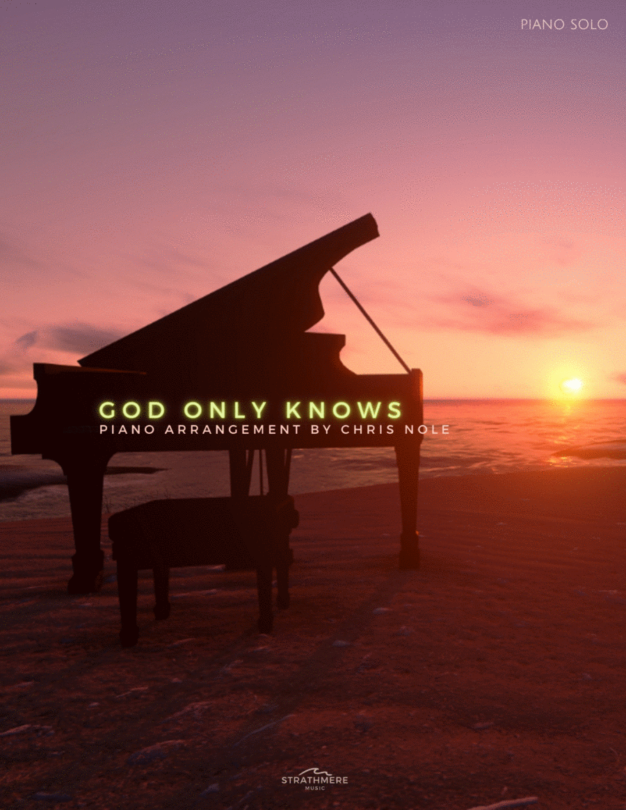 God Only Knows Piano Solo scores gallery preview page 1