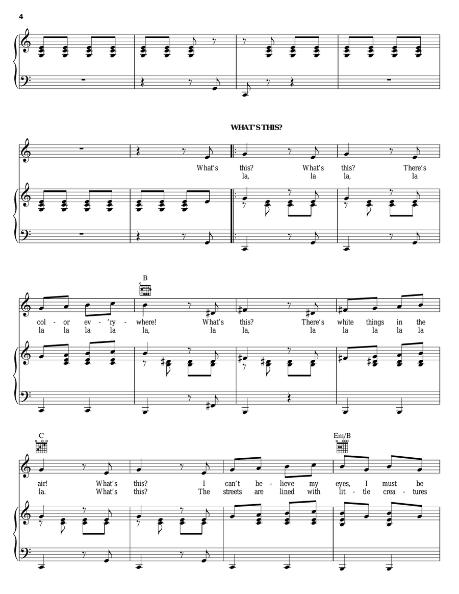 Elfman Medley Guitar scores gallery preview page 4
