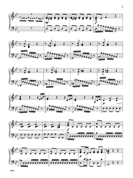 Violins Go Vivaldi: Two Movements for Violin Quartet: Piano Accompaniment