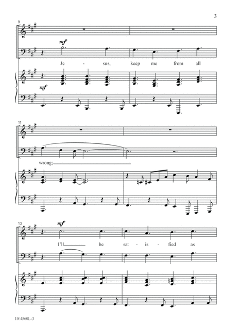 Just a Closer Walk 2-Part scores gallery preview page 3