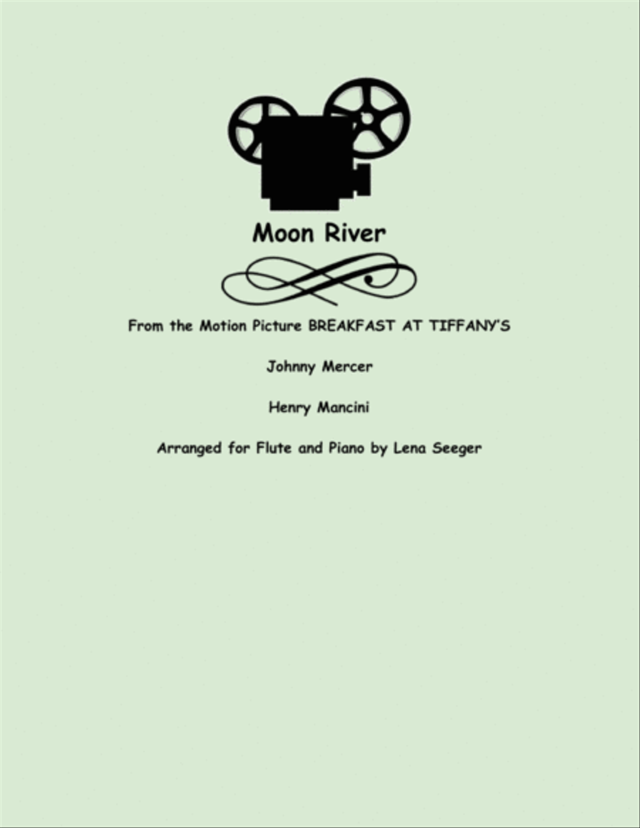 Moon River Flute Solo scores gallery preview page 1