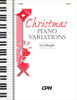 Book cover for Christmas Piano Variations