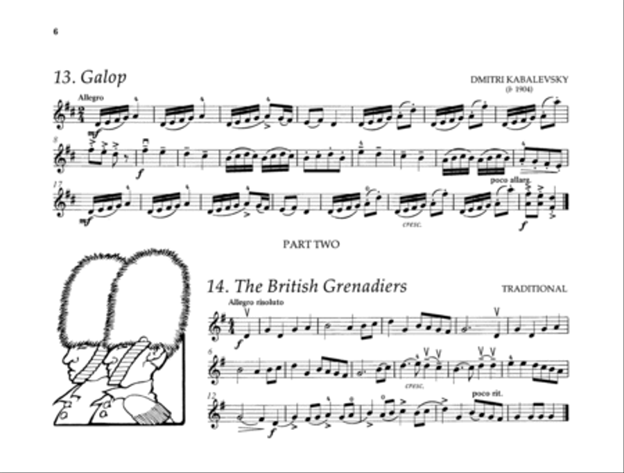 Violin Playtime, Book 3 Violin Playtime, Book 3 Violin scores gallery preview page 3