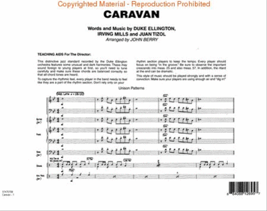 Caravan Jazz Ensemble scores gallery preview page 2