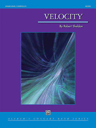 Book cover for Velocity (score only)