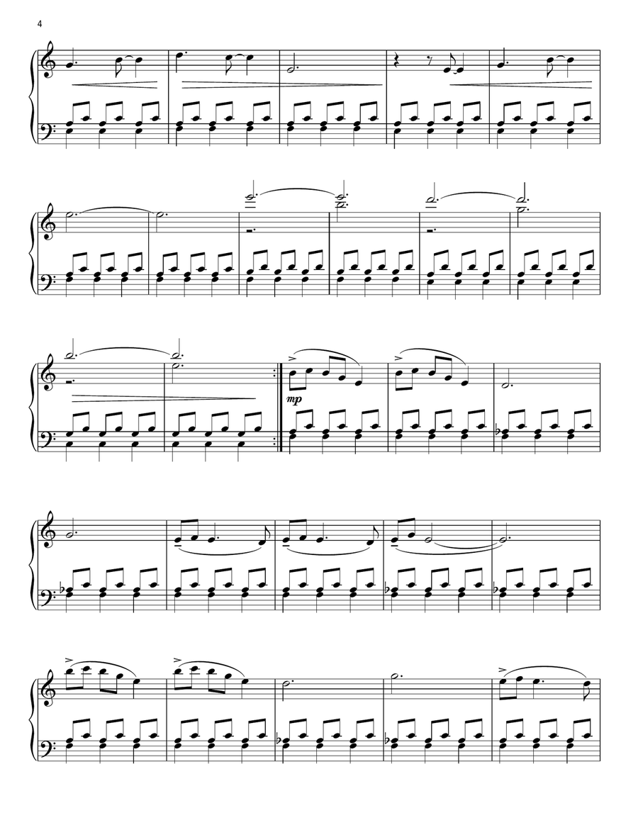 Downton Abbey - The Suite Piano Solo scores gallery preview page 4