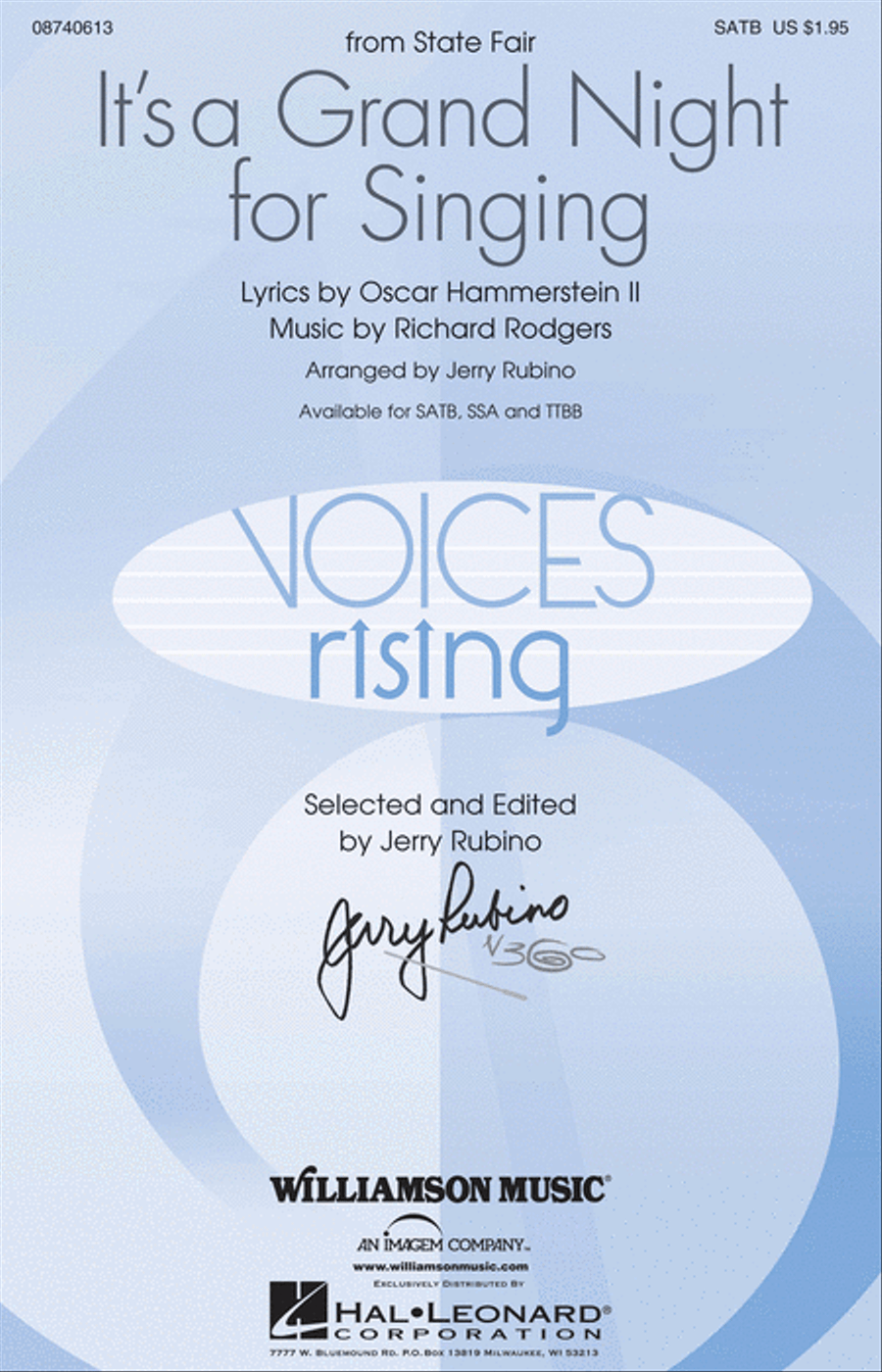 It's a Grand Night for Singing SSA scores gallery preview page 1