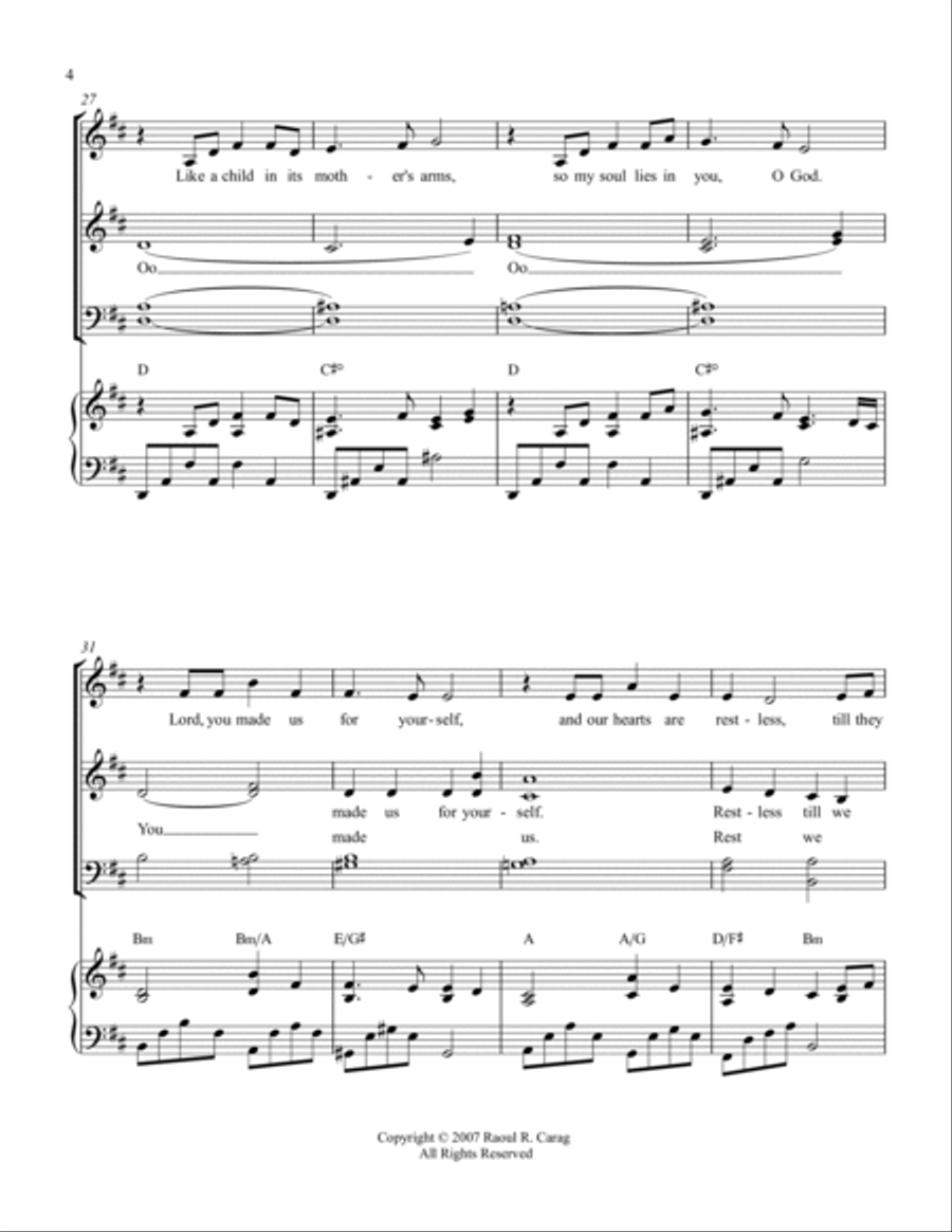 Like A Child 4-Part scores gallery preview page 4