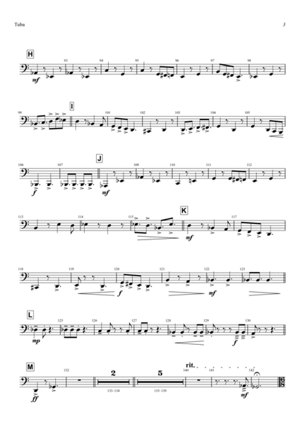 Conflusion - Suite - Wind Ensemble - Tuba
