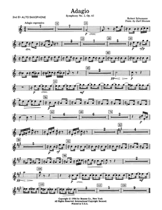 Adagio Symphony No. 2, Op. 61 - 2nd Eb Alto Saxophone