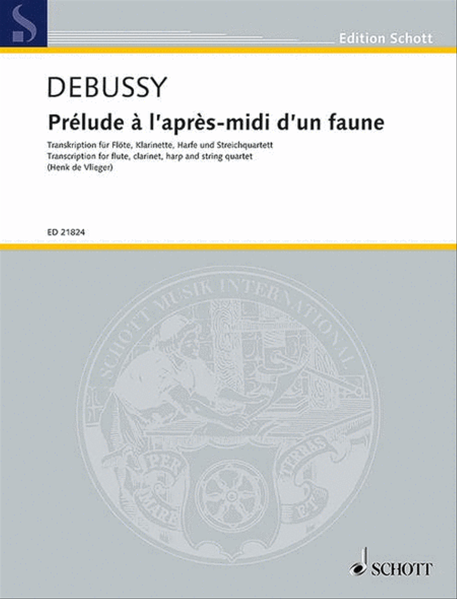 Prélude à l'après-midi d'un faune Clarinet scores gallery preview page 1