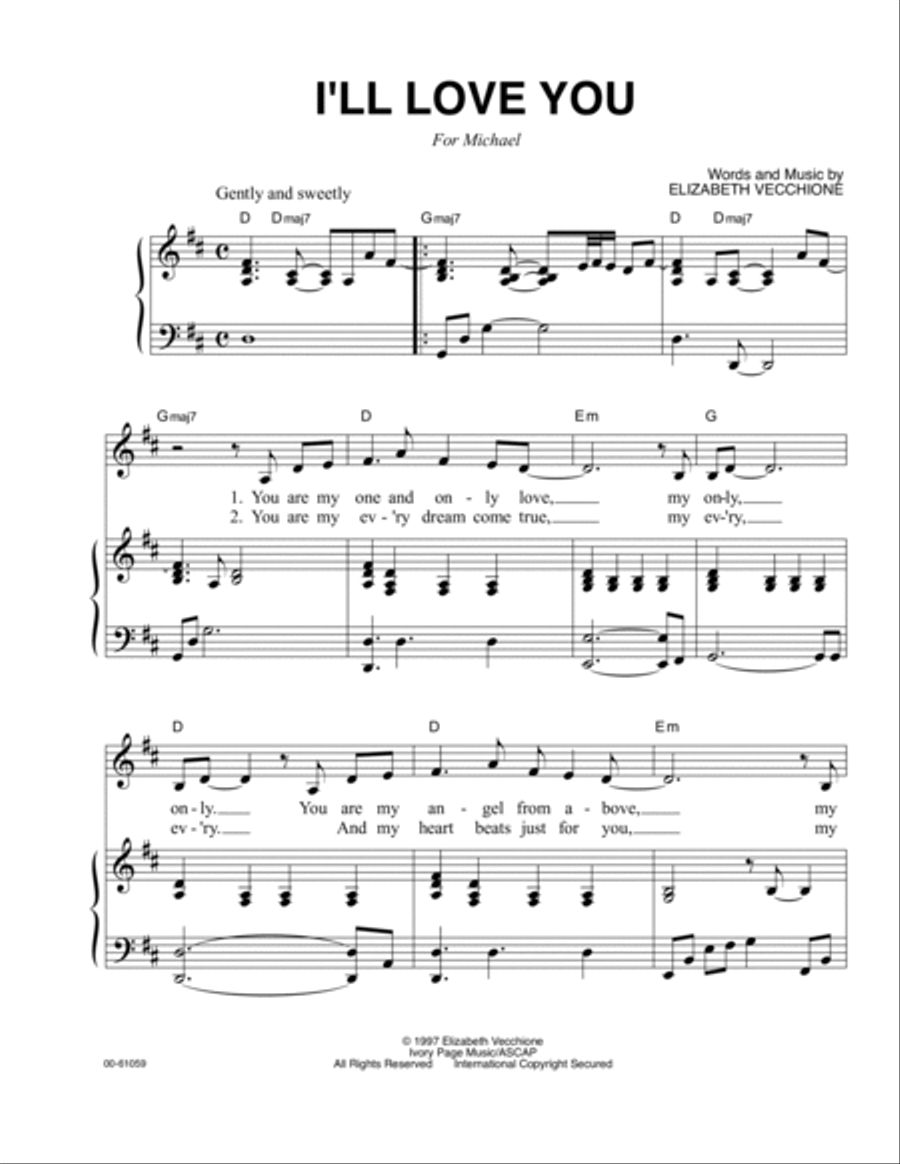 I'll Love You Voice scores gallery preview page 2