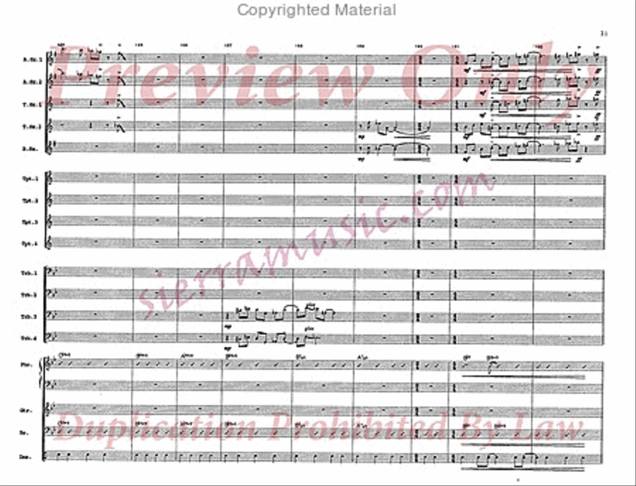 Oolitic Stomp Oolitic Stomp Jazz Ensemble scores gallery preview page 22