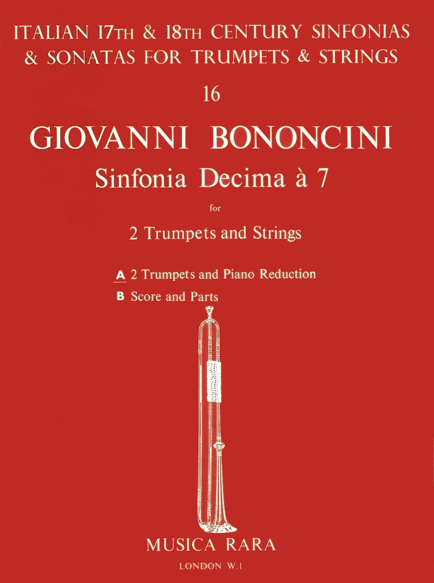 Sinfonia Decima a 7 Op. 3