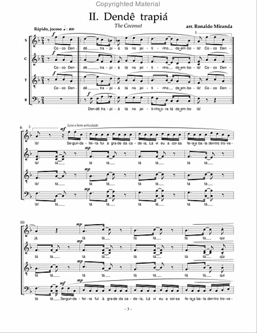 suite nordestina 4-Part scores gallery preview page 2