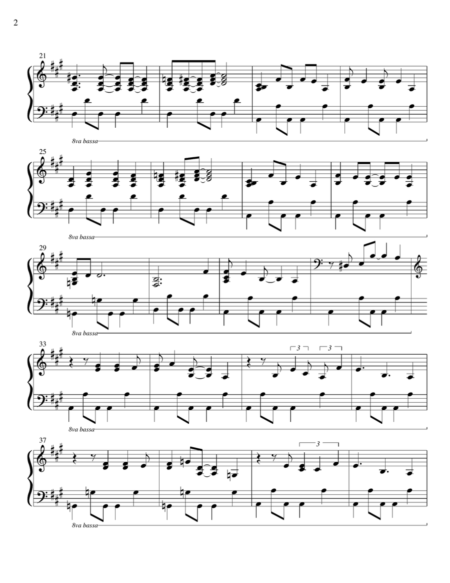 Suddenly Last Summer Suddenly Last Summer Piano Solo scores gallery preview page 2