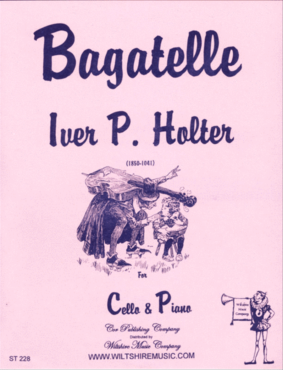 Bagatelle Piano Accompaniment scores gallery preview page 1