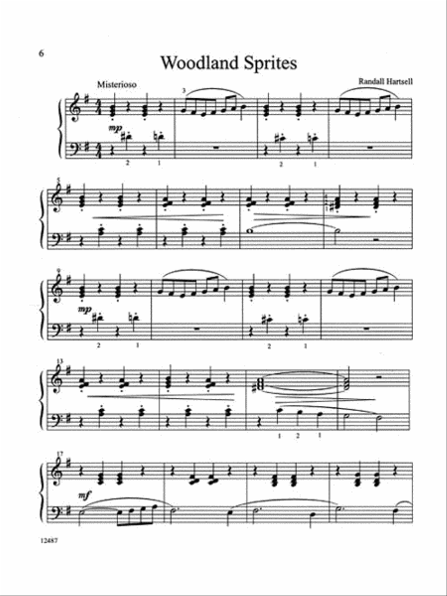 Romantic Impressions Piano scores gallery preview page 5