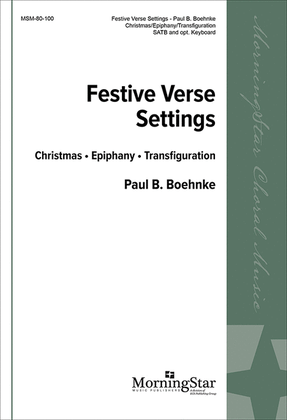 Book cover for Festive Verse Settings