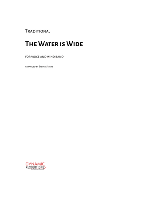 Book cover for The Water is Wide