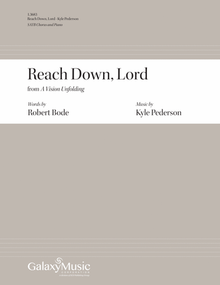 Book cover for Reach Down, Lord: from A Vision Unfolding