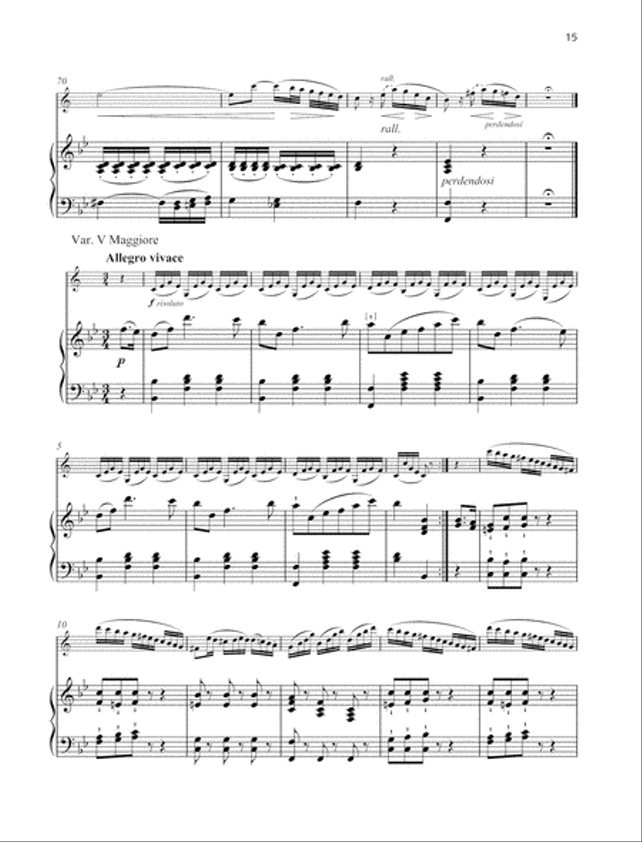 Joy of Music - Discoveries from the Schott Archives Clarinet Solo scores gallery preview page 15