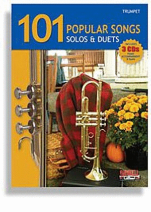 101 Popular Songs Trumpet Book/3CD