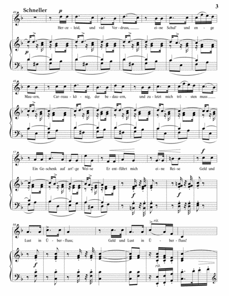 SCHUMANN: Die Kartenlegerin, Op. 31 no. 2 (transposed to F major)