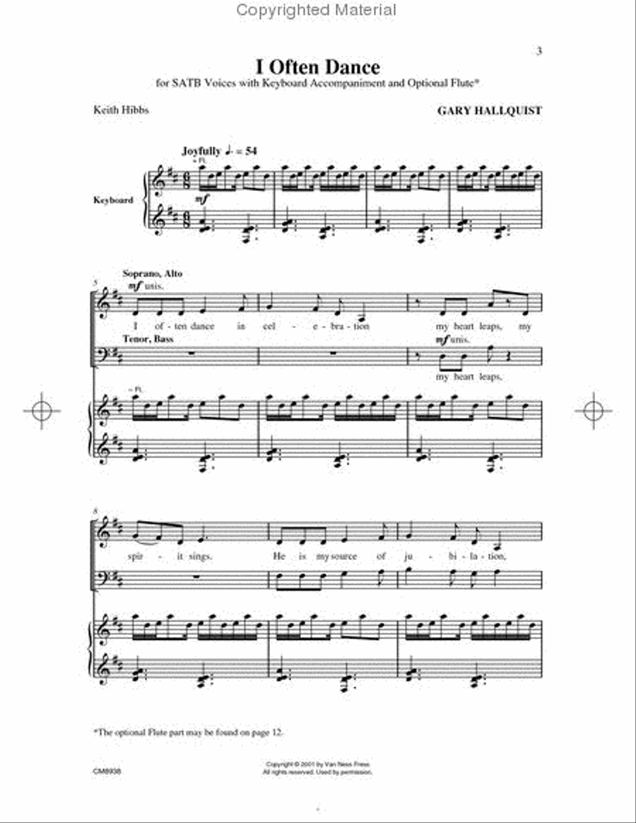 I Often Dance I Often Dance Choir scores gallery preview page 2