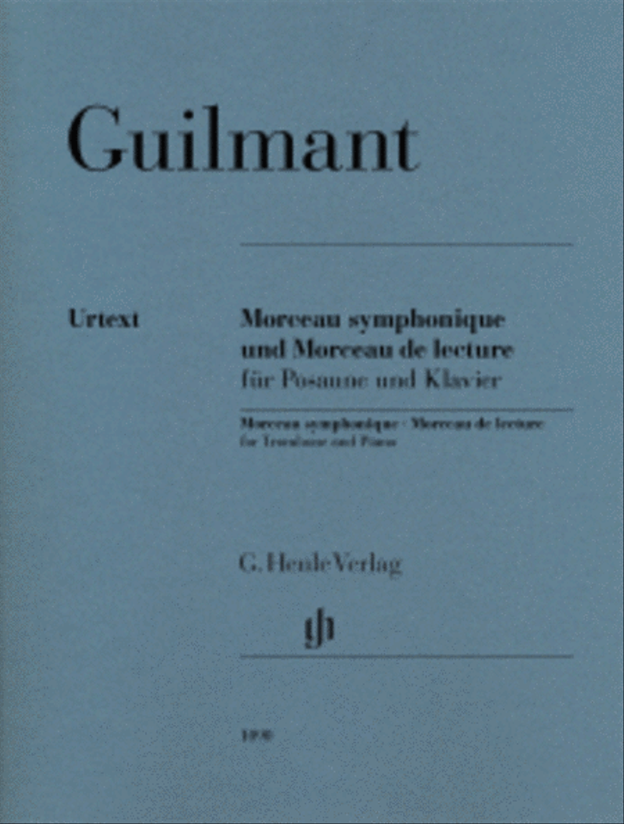 Morceau Symphonique Op. 88 and Morceau De Lecture Piano Accompaniment scores gallery preview page 1