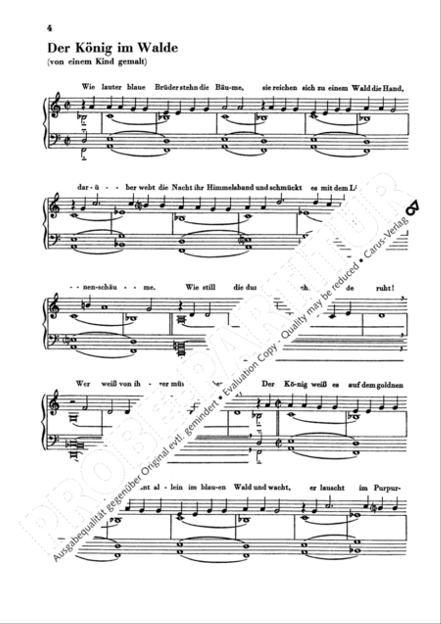 Lieder am Klavier zu singen Choir scores gallery preview page 7