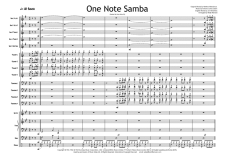 One Note Samba image number null