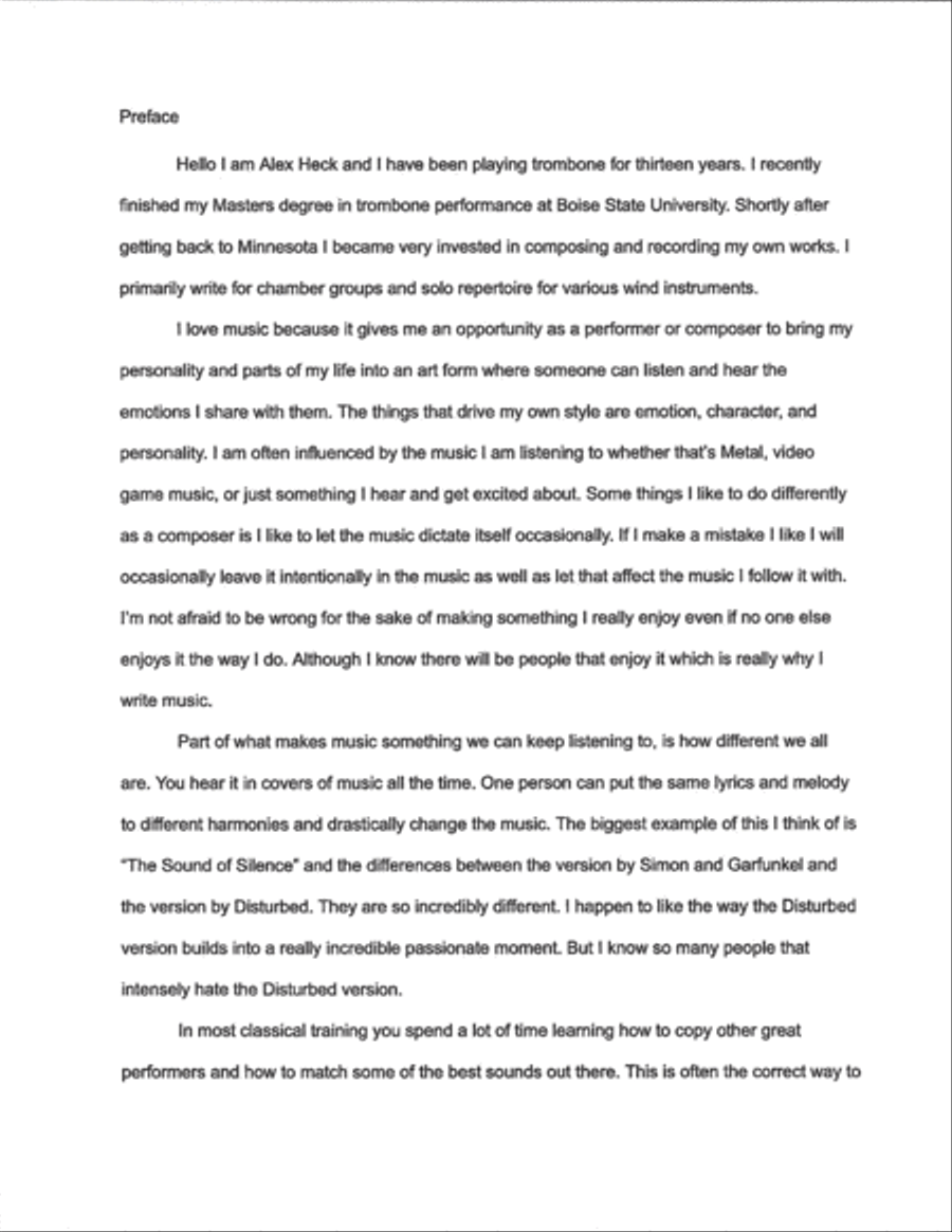 Discontent Trumpet Solo scores gallery preview page 2