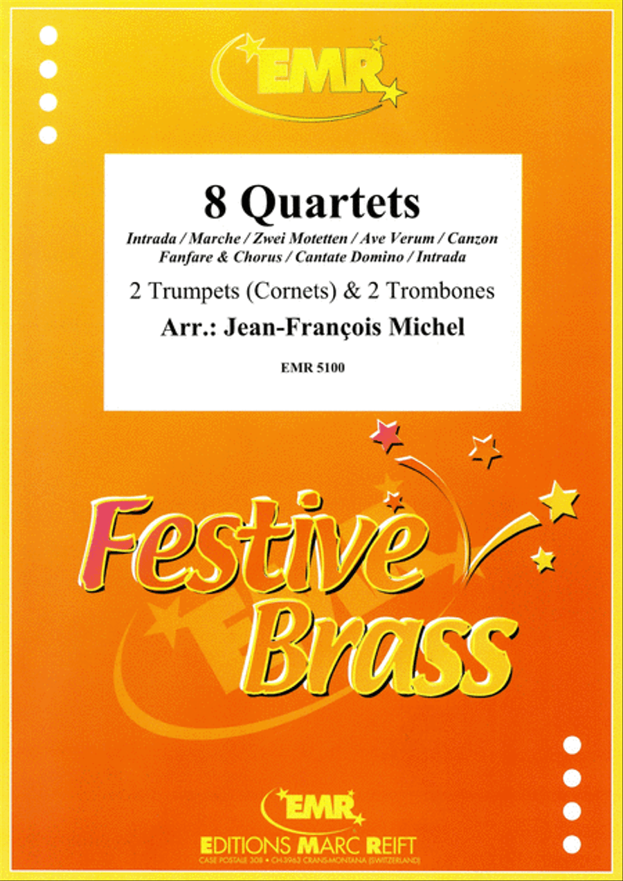 8 Quartets Brass Ensemble scores gallery preview page 1