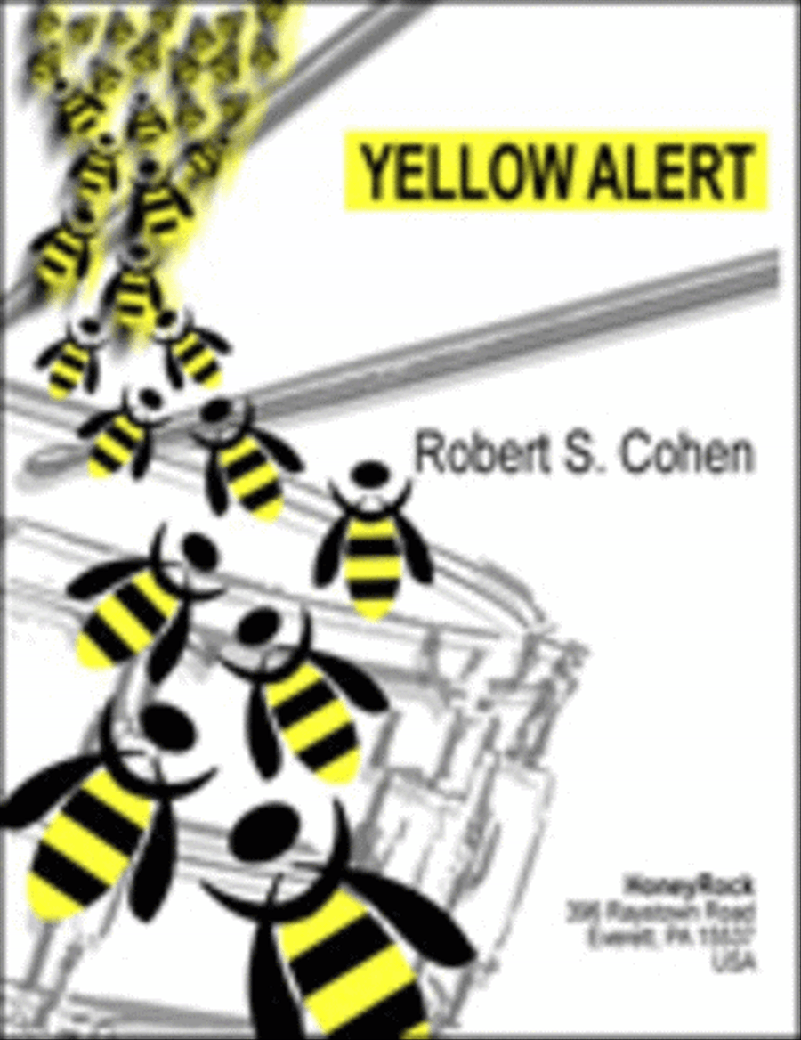 Yellow Alert Yellow Alert Percussion scores gallery preview page 1