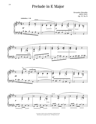 Prelude, Op. 11, No. 9