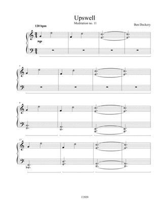 Upswell (Meditation no. 11 for Solo Piano)
