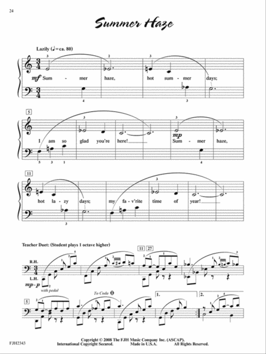 The Best of Mary Leaf, Book 1 Easy Piano scores gallery preview page 4