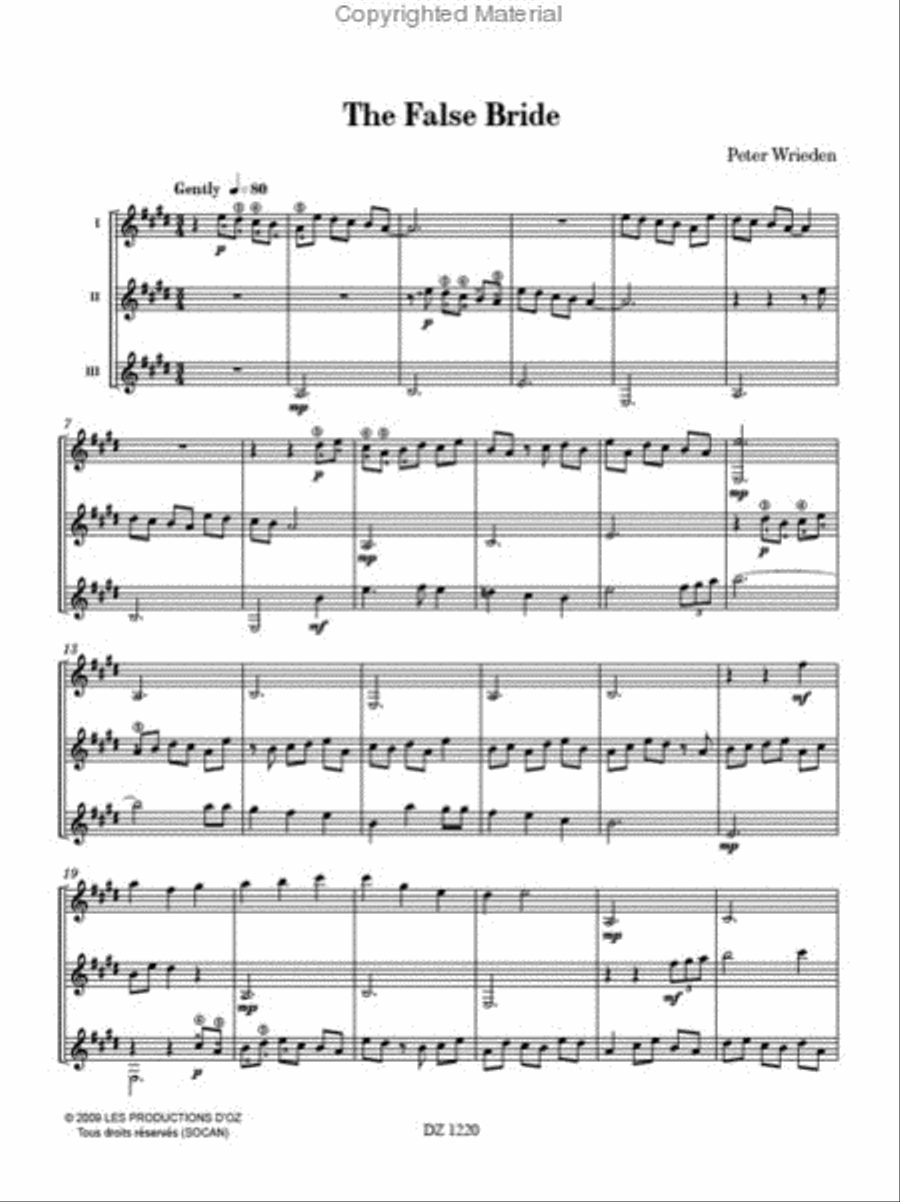 Three Country Pictures Three Country Pictures Guitar Ensemble scores gallery preview page 2