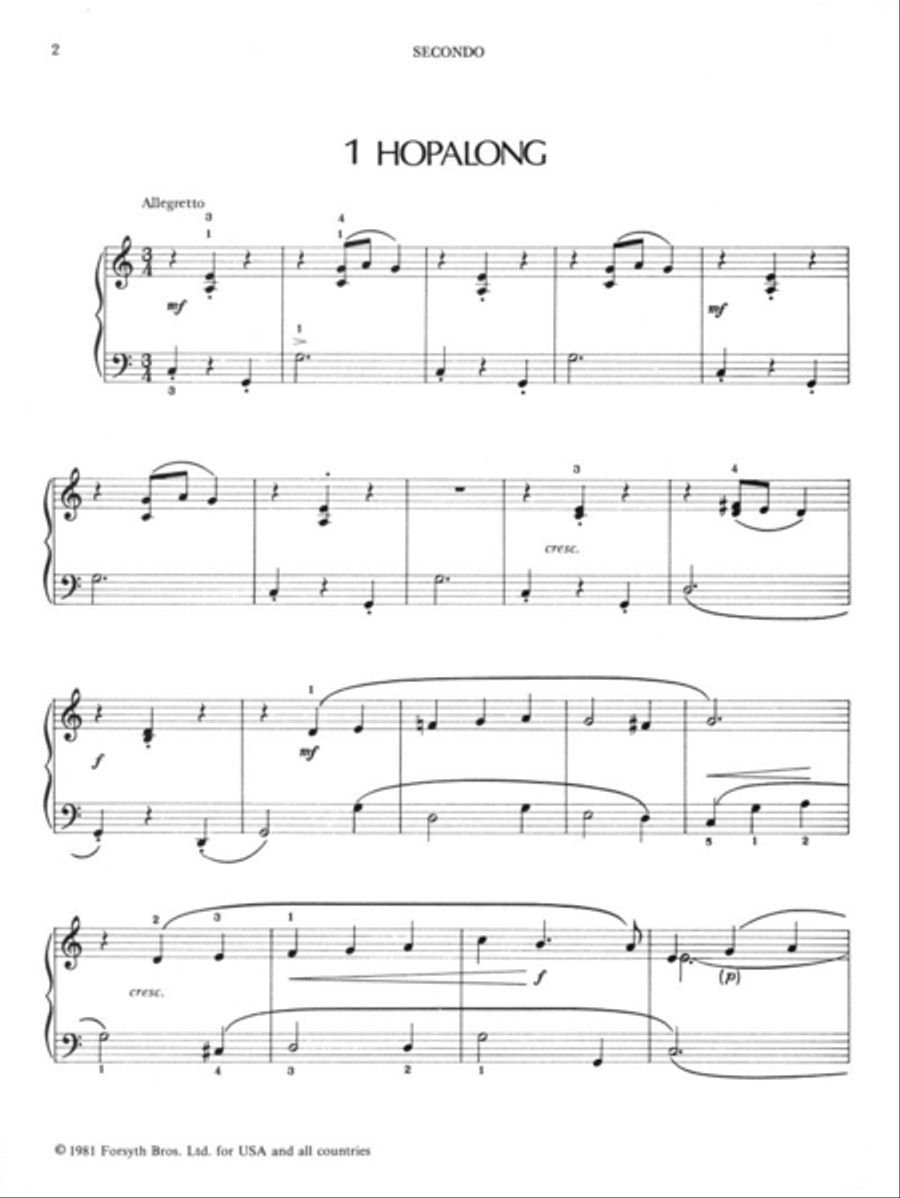 For You and Me Book 2 Piano Duet scores gallery preview page 2