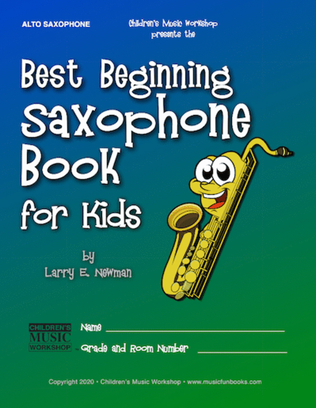Best Beginning Saxophone Book for Kids