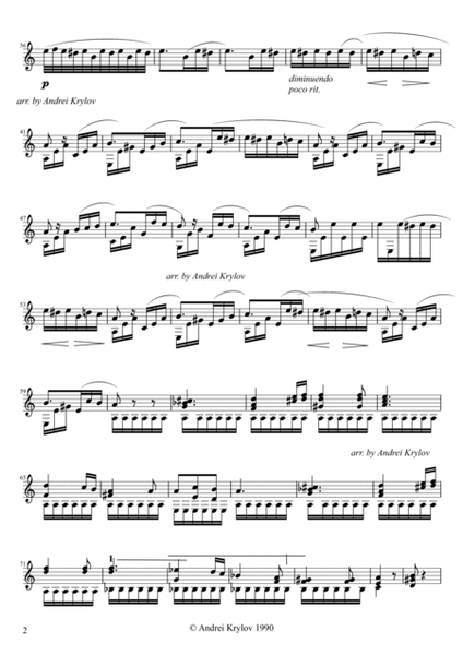 Fur Elise, Bagatelle No. 25 in A minor (WoO 59 and Bia 515) by Ludwig van Beethoven, arrangement for image number null
