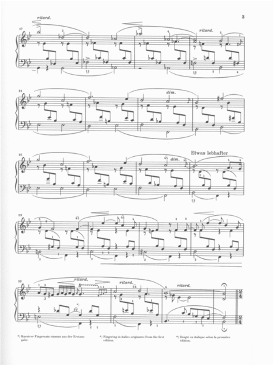 Humoresque in B-flat Major, Op. 20 Piano Solo scores gallery preview page 3