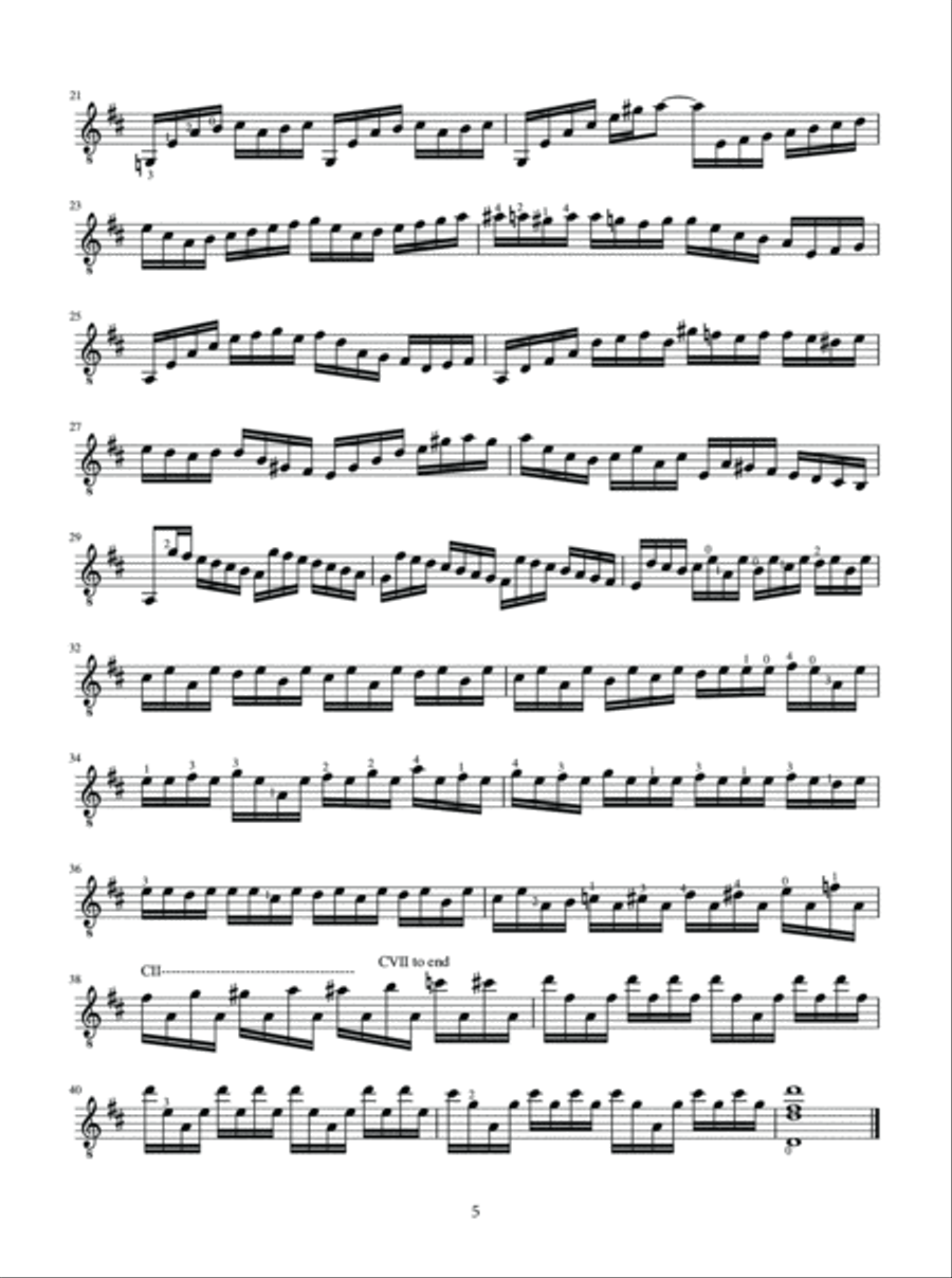 Complete Bach Cello Suites Cello scores gallery preview page 6