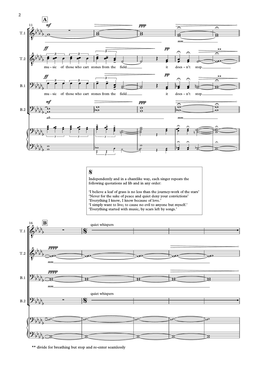 Let Your Soul Stand Let Your Soul Stand TTBB scores gallery preview page 2
