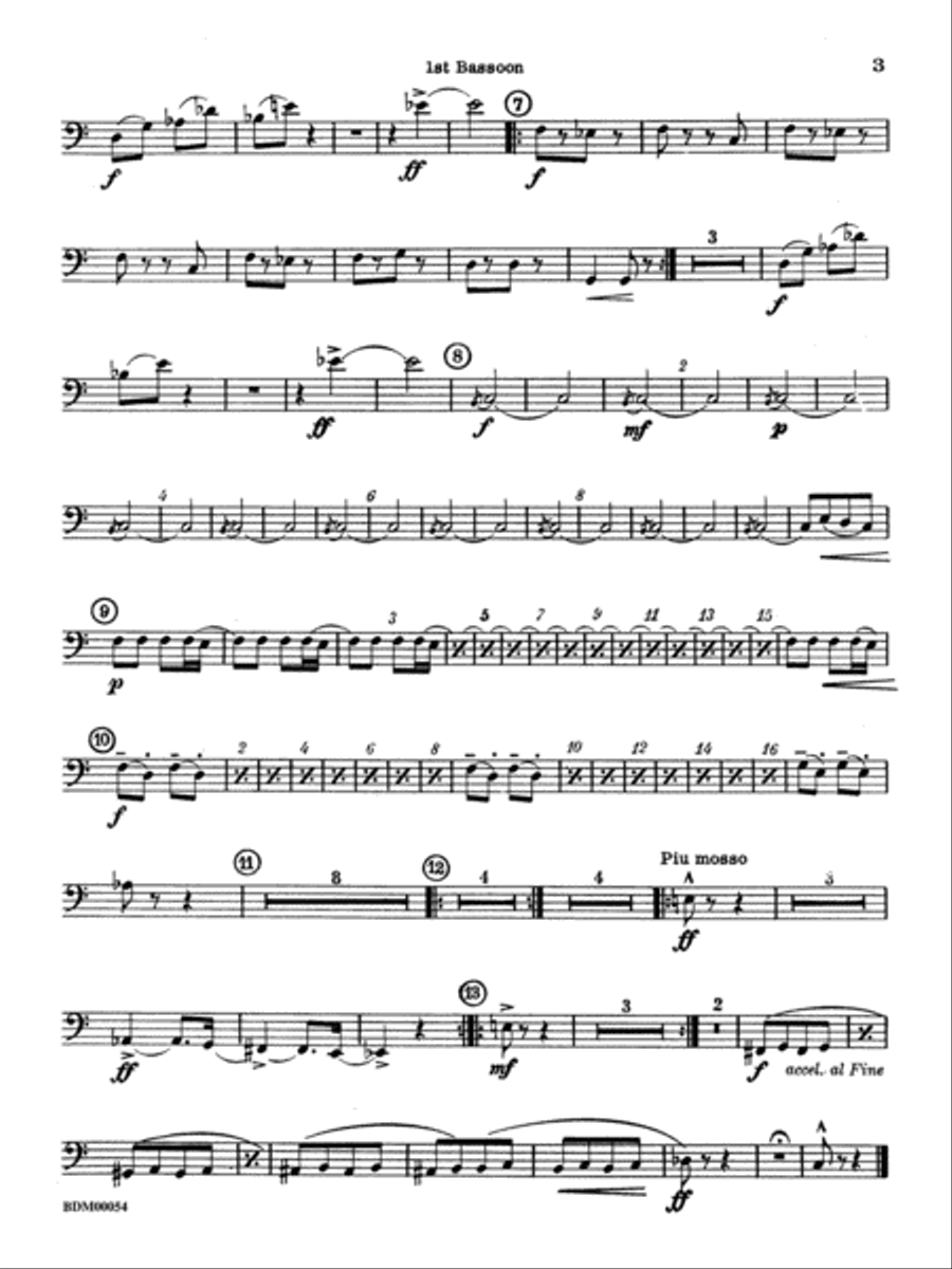 Symphonic Suite: Bassoon Symphonic Suite: Bassoon Concert Band scores gallery preview page 2