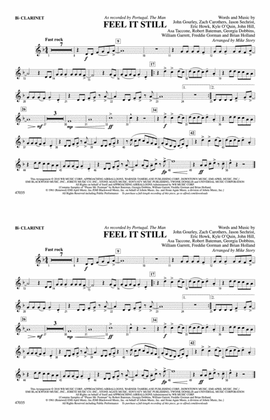 Book cover for Feel It Still: 1st B-flat Clarinet